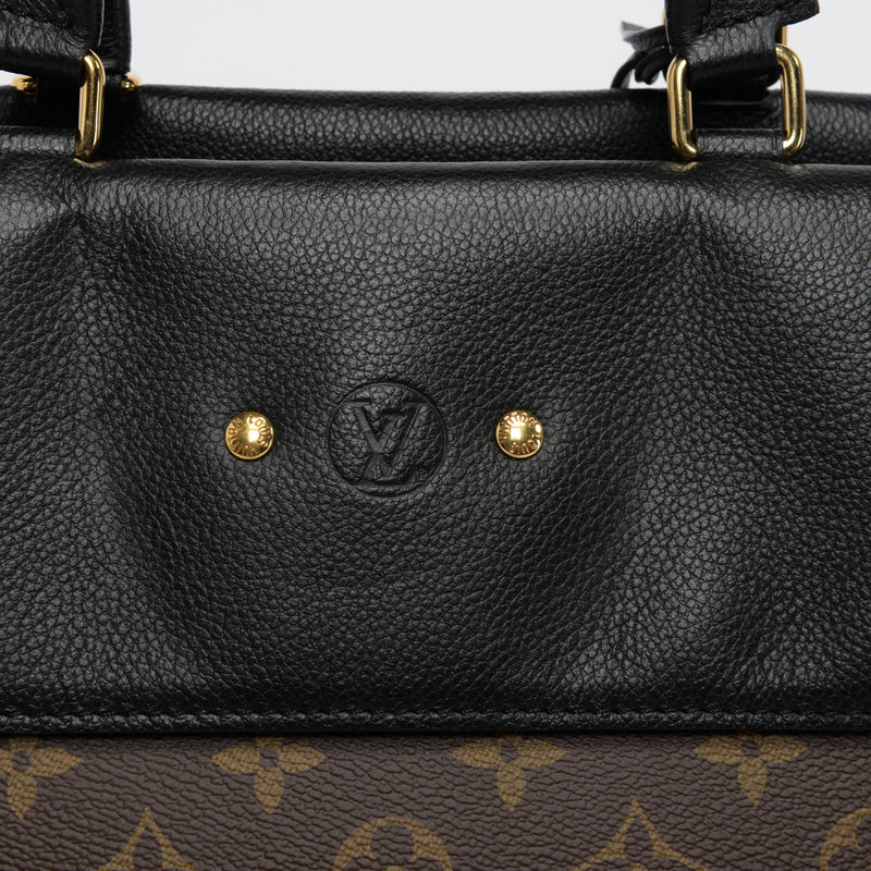 Louis Vuitton Black Monogram Venus Bag - Blue Spinach