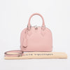 Louis Vuitton Rose Ballerine Epi Leather Alma BB - Blue Spinach