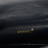 Chanel Vintage Navy Quilted Lambskin Small CC Flap Bag - Blue Spinach