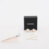 Chanel Gold Pearlescent CC Star Earrings - Blue Spinach