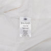 Balmain White Viscose Weave Epaulette Blazer FR 36 - Blue Spinach