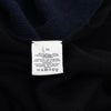 Hermes Navy & Black Cashmere Medor Button Cardigan FR 38 - Blue Spinach