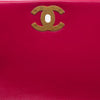 Chanel Fuchsia Quilted Lambskin On And On Chain Bag - Blue Spinach