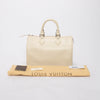 Louis Vuitton White Epi Leather Speedy 30 - Blue Spinach