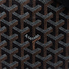 Goyard Black Goyardine Capetien MM Messenger Bag - Blue Spinach