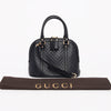 Gucci Navy Microguccissima Mini Dome Bag - Blue Spinach