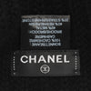 Chanel Black Cashmere Beanie with Removable CC Brooch - Blue Spinach