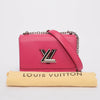 Louis Vuitton Fuchsia Epi Leather Twist MM Bag - Blue Spinach