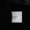 Chanel Black Rainbow Lurex Patch Pocket Jacket FR 38 - Blue Spinach