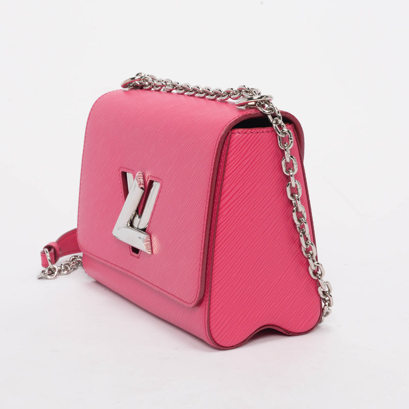 Louis Vuitton Fuchsia Epi Leather Twist MM Bag - Blue Spinach