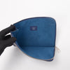 Louis Vuitton Indigo Grained Leather Pochette Jules PM Pouch - Blue Spinach