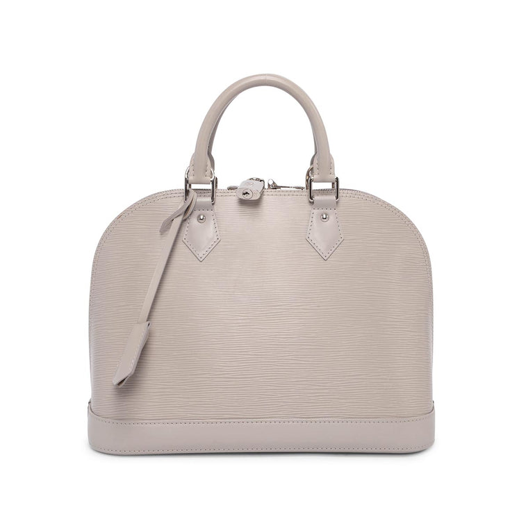 Louis Vuitton Gris Epi Leather Alma PM