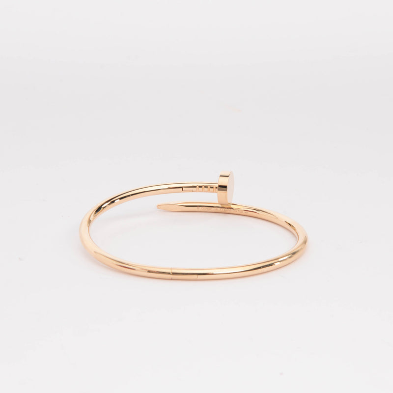 Cartier Yellow Gold Juste Un Clou Bracelet - Blue Spinach