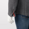 Thom Browne Grey Wool Cable Knit Jacket L - Blue Spinach