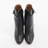 Hermes Black Calfskin Joueuse Boots 37.5 - Blue Spinach