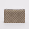 Gucci Beige GG Supreme Small Dionysus Bag - Blue Spinach