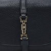 Gucci Black Pebbled Calfskin Broadway Evening Bag - Blue Spinach