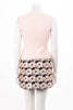 Dior Pink & Black Jacquard Scoop Neck Dress FR 38 - Blue Spinach