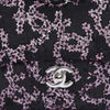 Chanel Black & Pink CC Sequins Medium Flap Bag - Blue Spinach