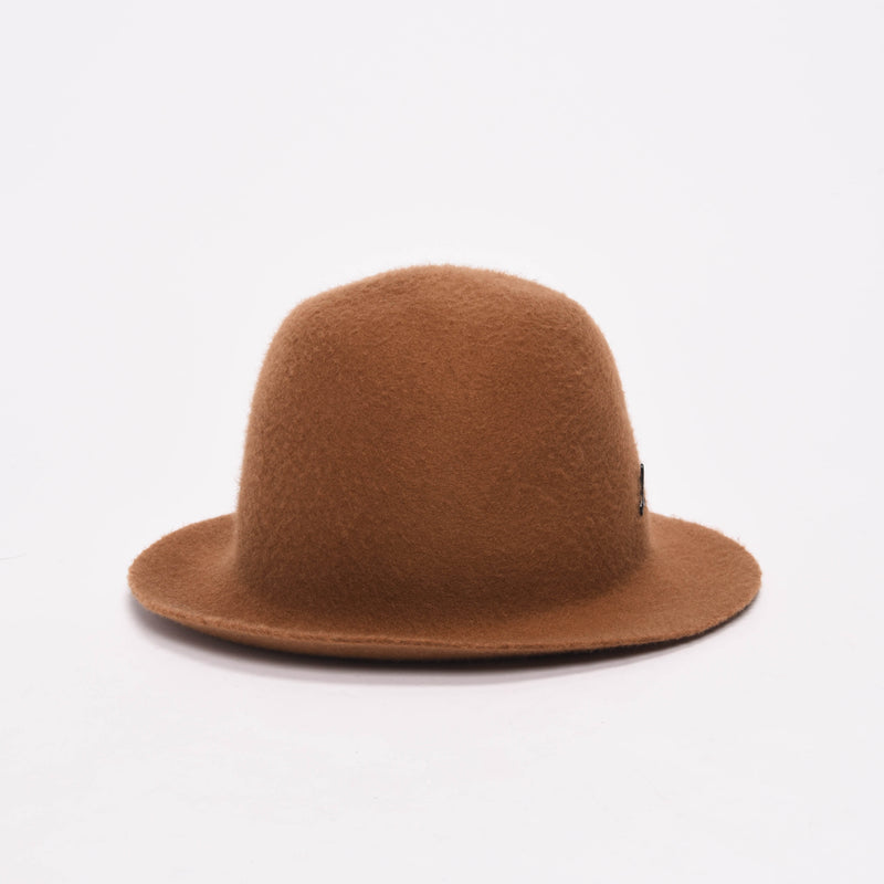 Junya Watanabe Brown Wool Felt Muehlbauer Hat - Blue Spinach