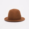 Junya Watanabe Brown Wool Felt Muehlbauer Hat - Blue Spinach