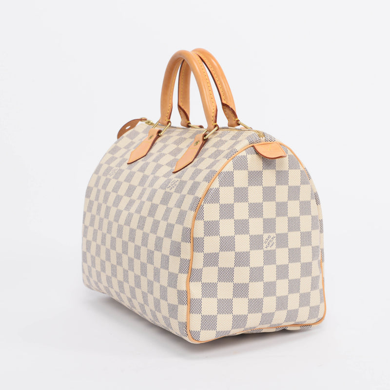 Louis Vuitton Damier Azur Speedy 30 - Blue Spinach