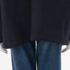 Celine Navy Wool Melton V-Neck Chain Pullover FR 38 - Blue Spinach