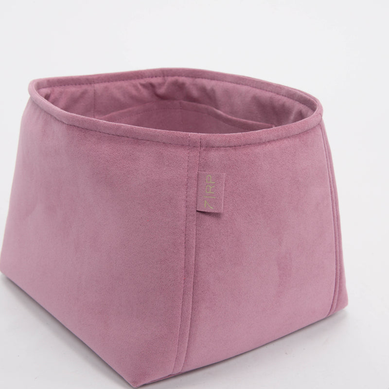 7 Rue Paradis Mauve Alcantara Picotin 22 Bag Insert - Blue Spinach