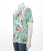 Louis Vuitton Multi Colour Embroidered Floral T-Shirt M - Blue Spinach