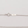 Tiffany & Co Platinum & Diamond Pendant Necklace - Blue Spinach