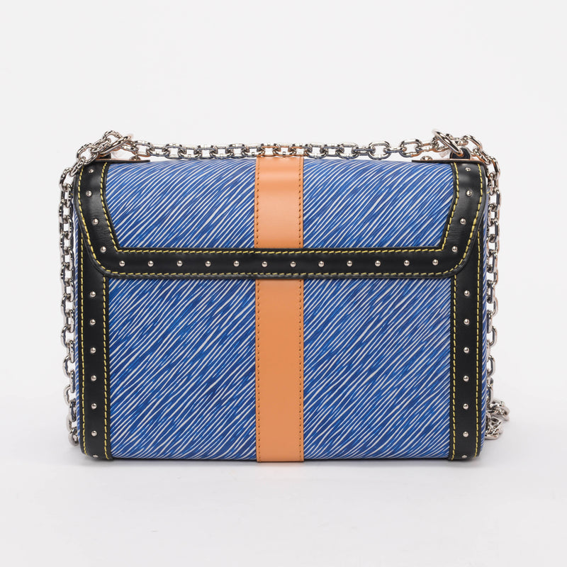 Louis Vuitton Denim Epi Trunks Twist MM Bag - Blue Spinach