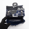 Chanel Graffiti Quilted Jersey Mini Reissue 2.55 Flap Bag - Blue Spinach