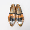 Prada Multi-Colour Woven Leather Espadrilles 40 - Blue Spinach