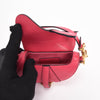 Dior Fuchsia Goatskin Micro Saddle Bag - Blue Spinach