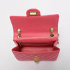 Chanel Pink Aged Calfskin Reissue Mini Flap Bag - Blue Spinach