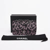 Chanel Black & Pink CC Sequins Medium Flap Bag - Blue Spinach