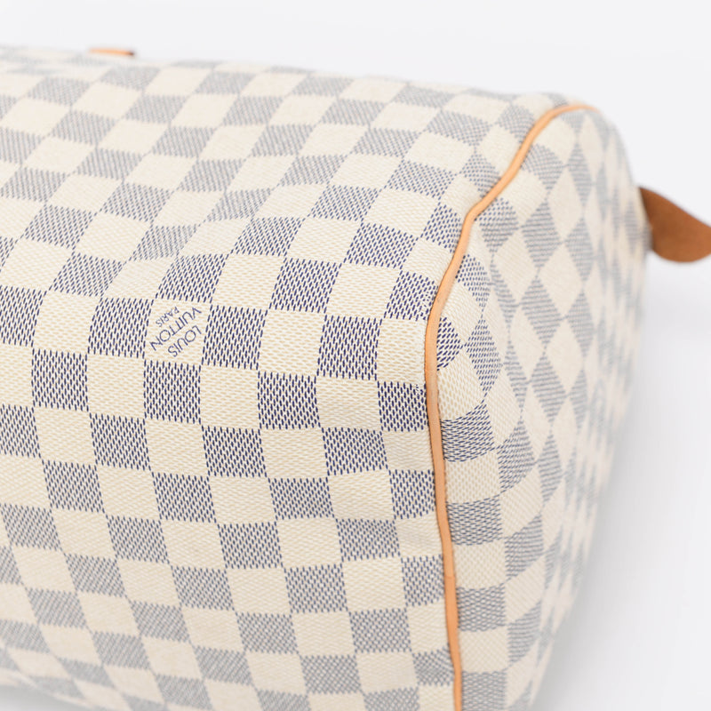 Louis Vuitton Damier Azur Speedy 30 - Blue Spinach