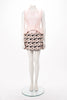 Dior Pink & Black Jacquard Scoop Neck Dress FR 38 - Blue Spinach