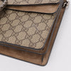 Gucci Beige GG Supreme Small Dionysus Bag - Blue Spinach