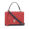 Louis Vuitton Tri-Colour Calfskin Lockme II Bag - Blue Spinach