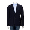 Alexander McQueen Navy Overdyed S.B. Blazer IT 50 - Blue Spinach