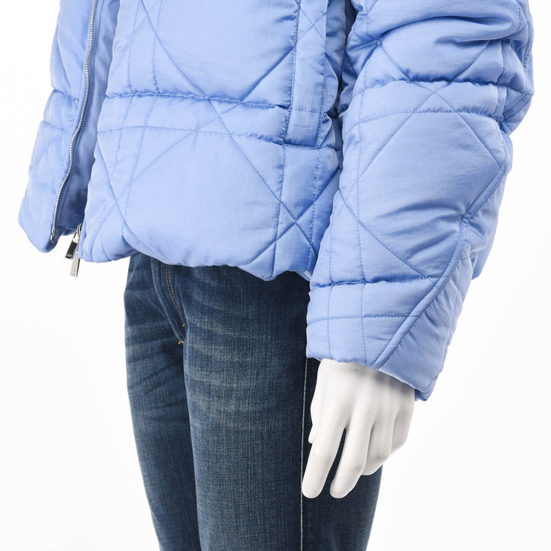 Dior x ERL Blue Nylon Cannage Jacket FR 48 - Blue Spinach