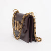 Dior Burgundy Lambskin DiorDirection Shoulder Bag - Blue Spinach