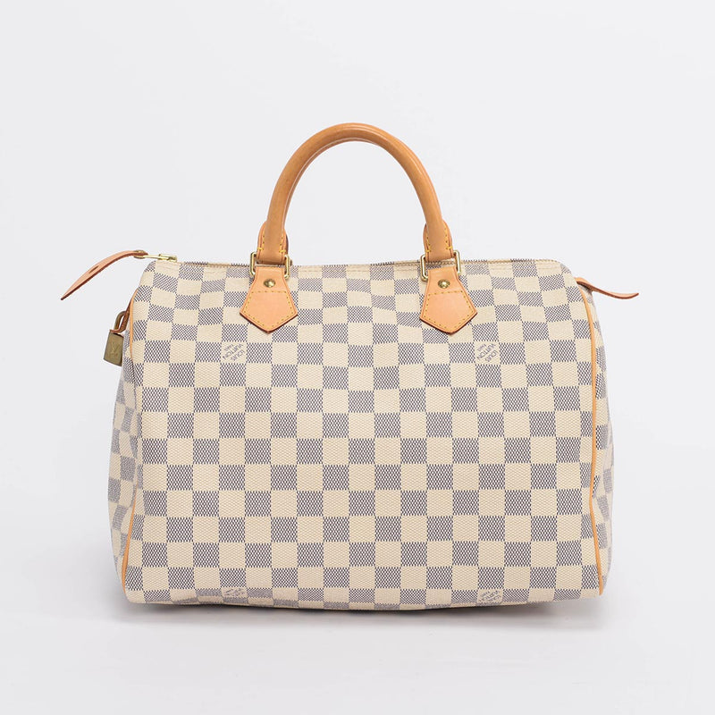 Louis Vuitton Damier Azur Speedy 30 - Blue Spinach