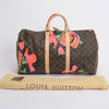 Louis Vuitton x Stephen Sprouse Monogram Roses Keepall 50 - Blue Spinach