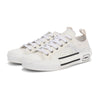 Dior White Oblique Canvas B23 Low Top Sneakers 41 - Blue Spinach