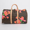 Louis Vuitton x Stephen Sprouse Monogram Roses Keepall 50 - Blue Spinach