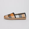 Prada Multi-Colour Woven Leather Espadrilles 40 - Blue Spinach