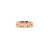 Tiffany & Co 18k Rose Gold Tiffany T True Wide Ring - Blue Spinach