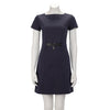 Hermes Bleu Nuit Denim Belted Dress FR 34 - Blue Spinach